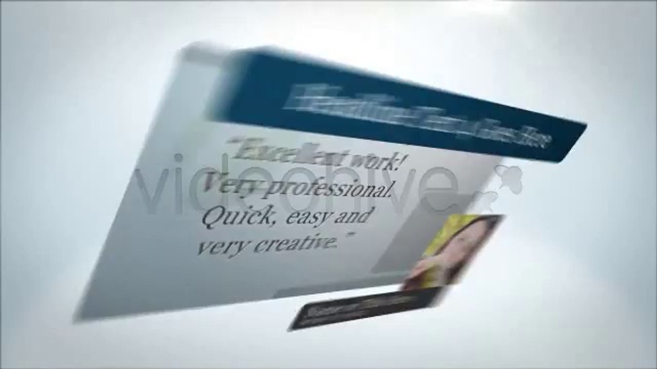 Testimonials - After Effects Template