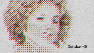 Halftone CMYK Effect - After Effects Template