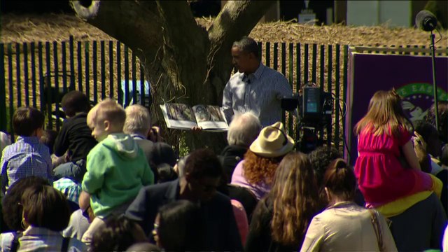 Pâques: chasse aux oeufs avec Obama à la Maison Blanche