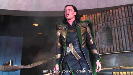 Hulk Smashing Loki (The Avengers)
