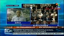Siria: Asamblea General ratifica 3 de junio para elección presidencial