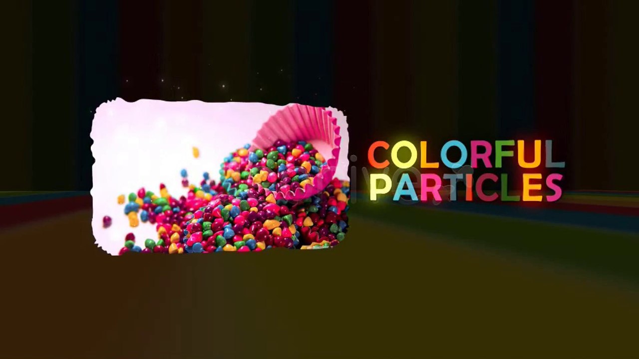 Colorful Particular - After Effects Template