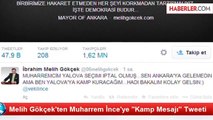 Gökçek ve İnce'den Twitter'da 