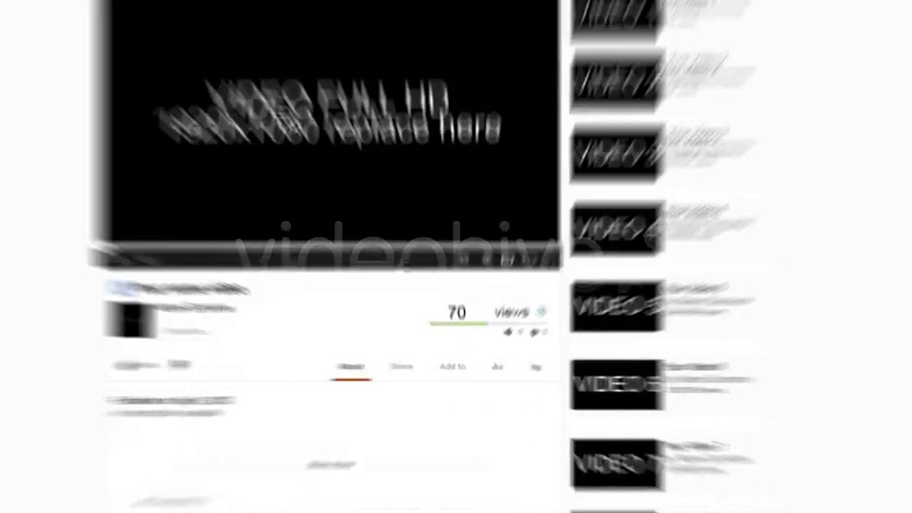 Video Site Page Animation - After Effects Template