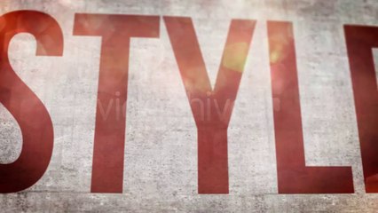 Typography Ident - After Effects Template