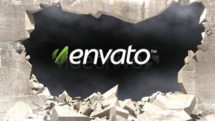 Concrete Wall Demolition - After Effects Template