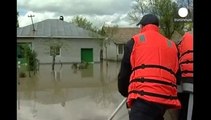 Almeno tre morti per le inondazioni che hanno colpito il sud della Romania