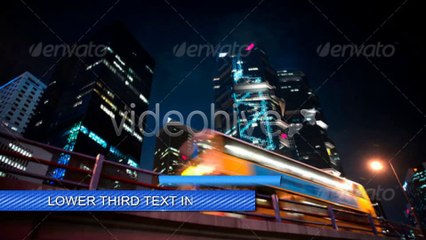 Lower Thired Templates 3 Style - After Effects Template
