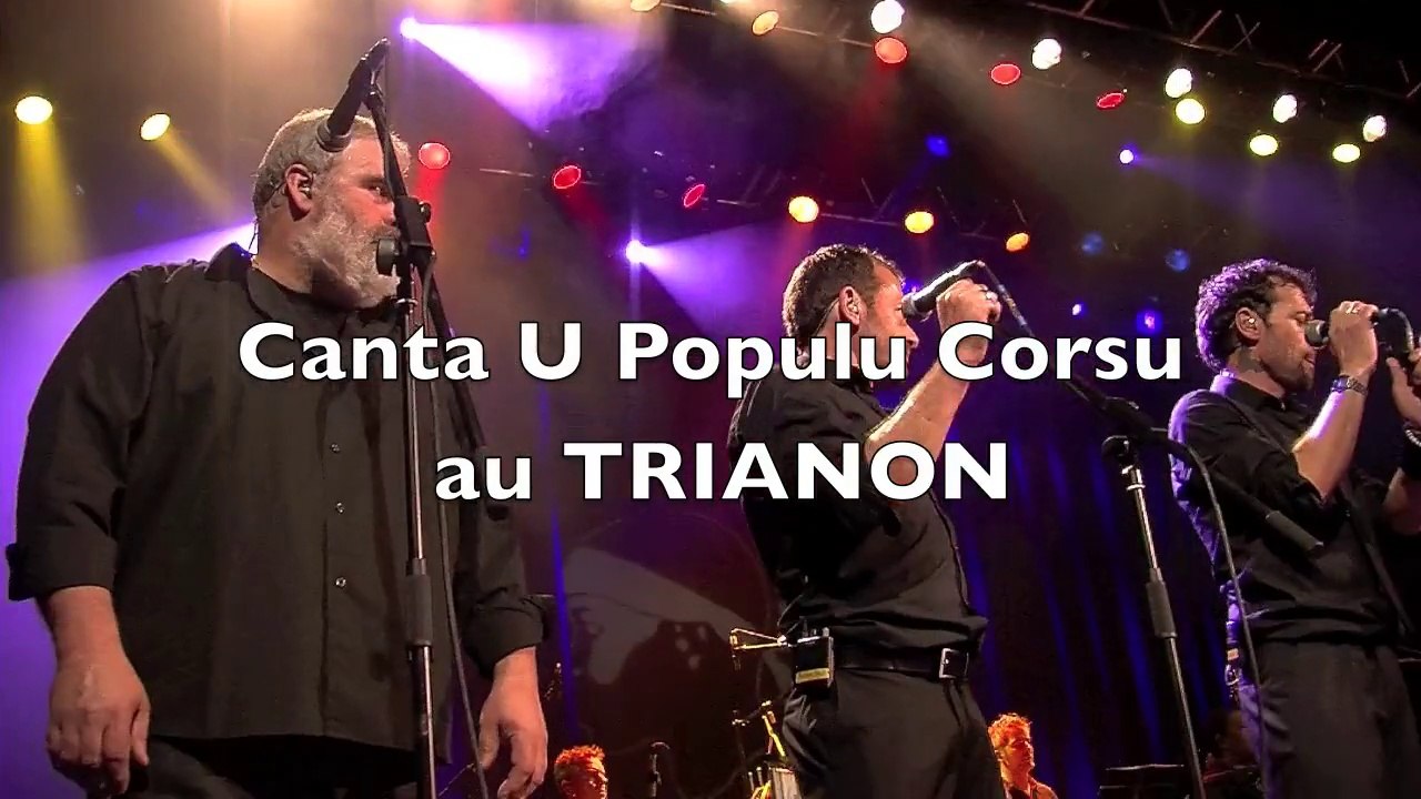 Canta U Populu Corsu Fête ses 40 ans au Trianon à Paris