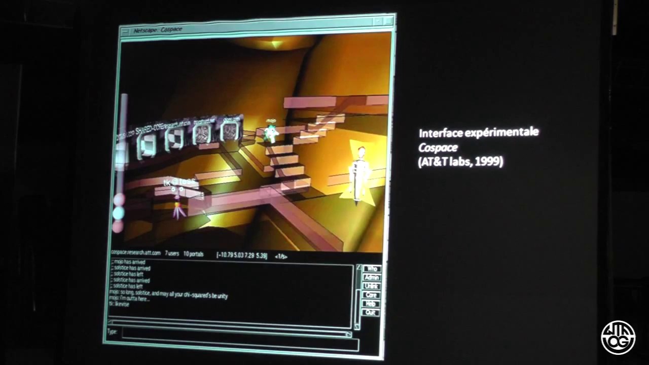 [Geekopolis 2013] Conférence "William Gibson, du Cyberspace à la grille du GPS"