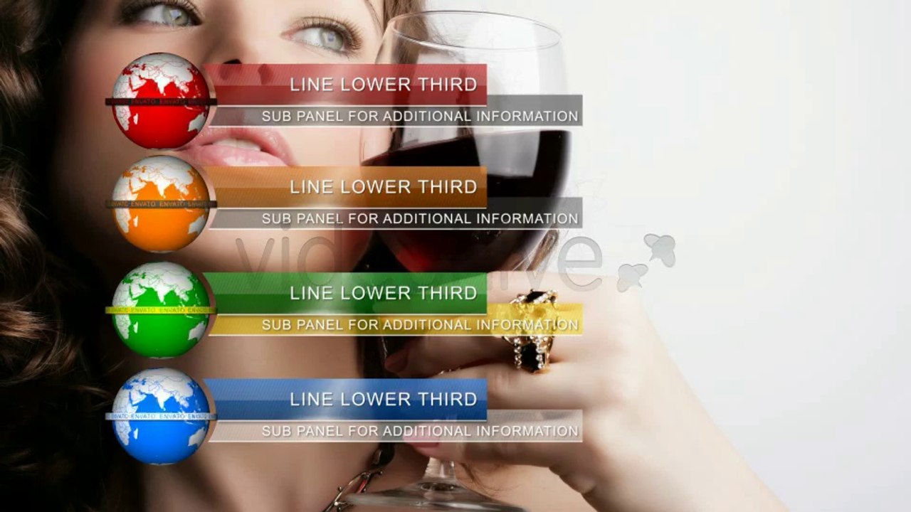 Earth Lower Third - After Effects Template