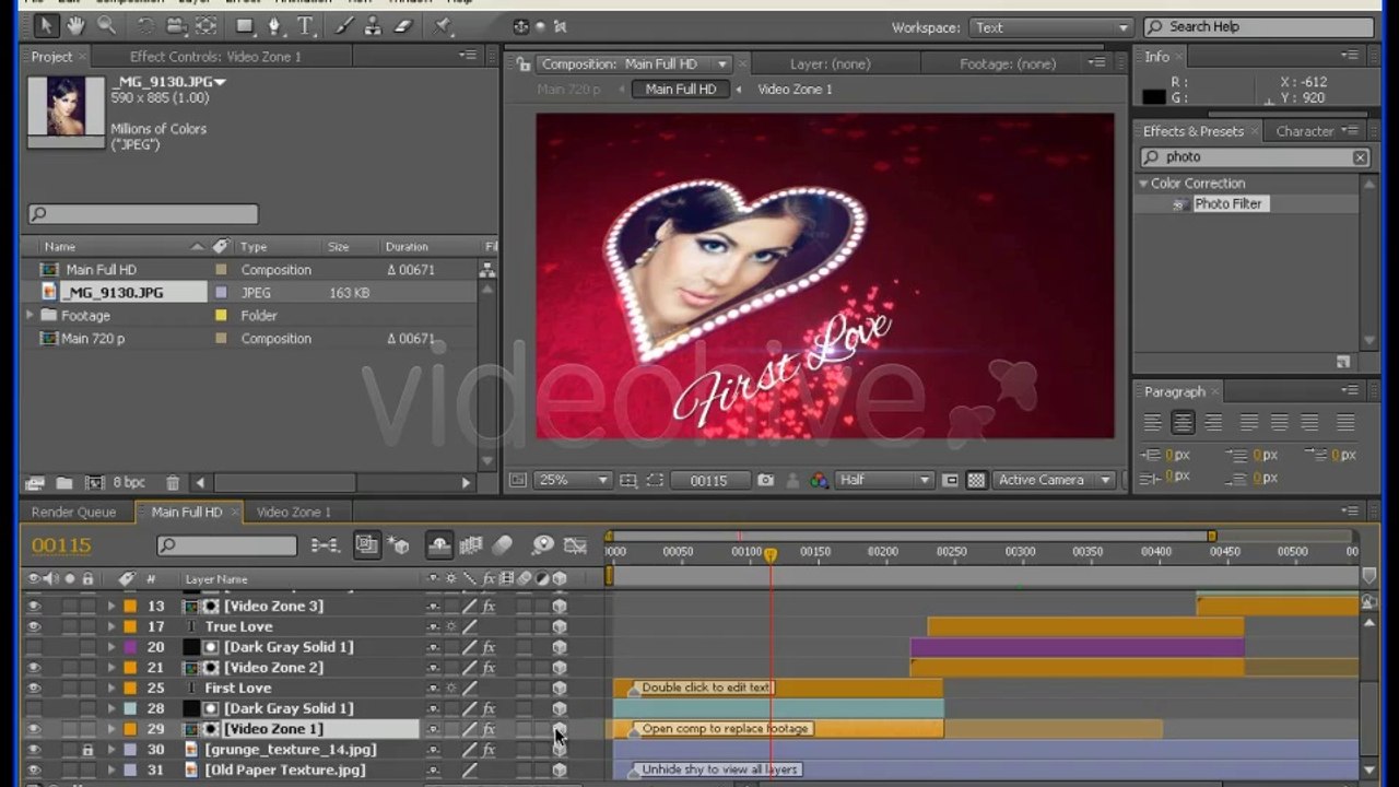 Valentines Day - After Effects Template
