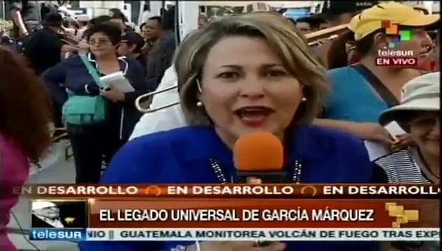 México: acuden al Palacio Bellas Artes para despedir a García Márquez