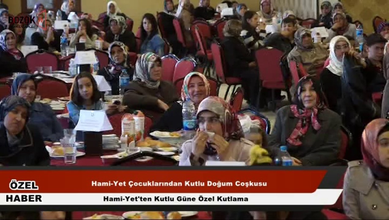 HAMİ-YET ÇOCUKLARINDAN KUTLU DOĞUM COŞKUSU