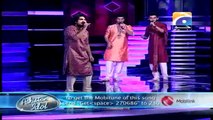 Pakistan Idol 2013-14 - Episode 39 - 05 Gala Round Top 3 (Zamaad Baig - 1st Round)