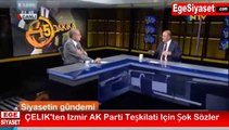 ÇELİK'ten İzmir AK Parti Teşkilatı İçin Şok Sözler