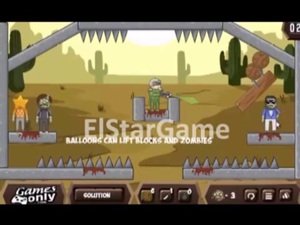 Balloons Vs Zombies 2 Level 2