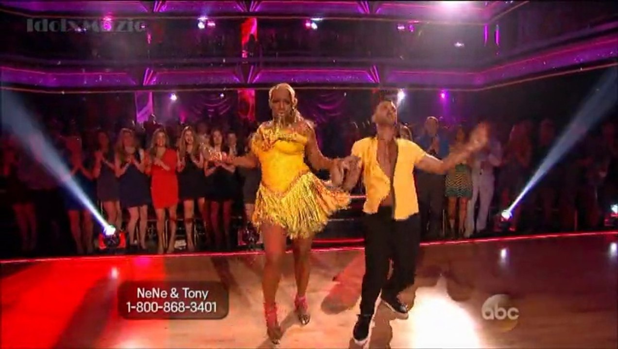 Nene Leakes & Tony - Salsa - DWTS 18 (Party Ant...