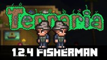 Terraria 1.2.4 - NEW Fisherman NPC! (OCEAN BIOME REVAMP, PIXEL PIRACY CROSSOVER)