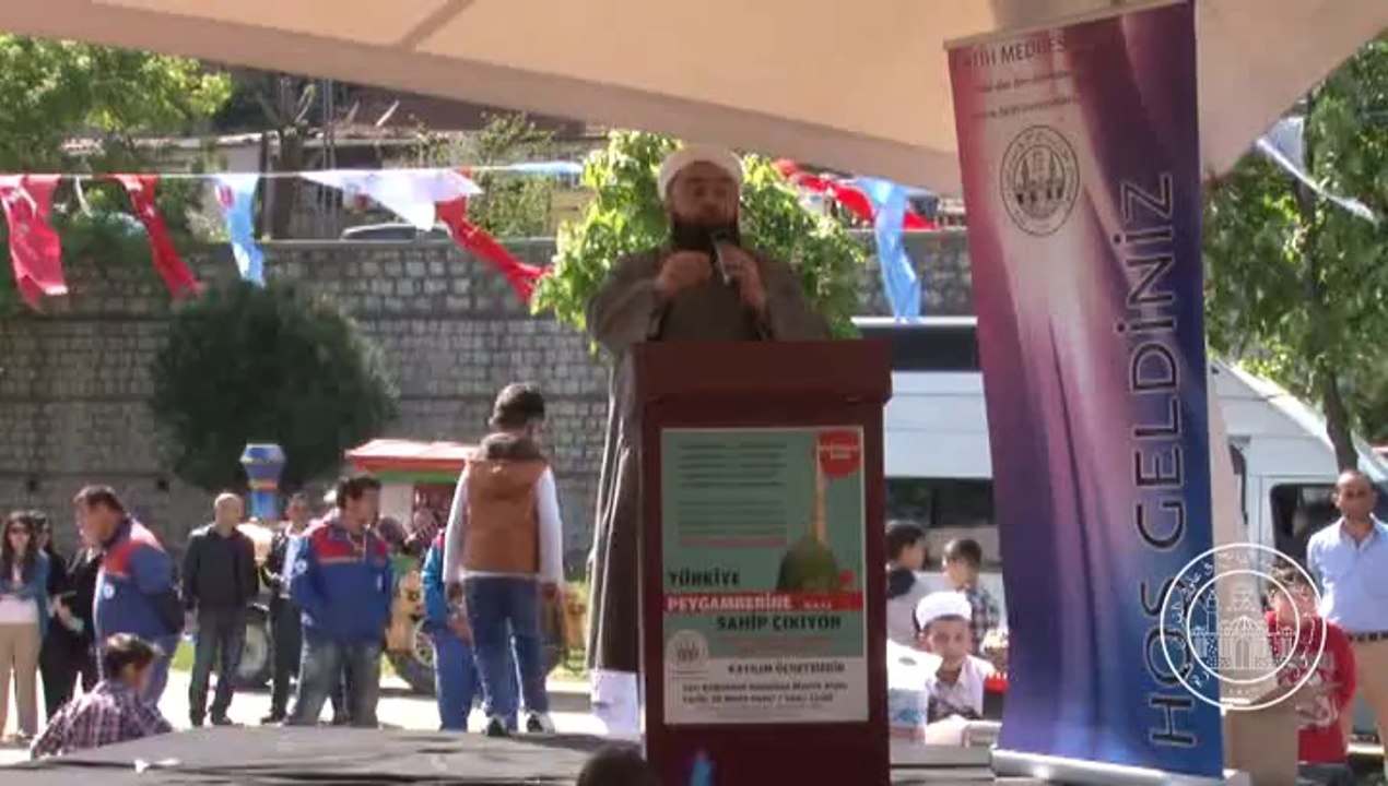 Masum Bayraktar Hoca Efendi - Türkiye Peygamberine Sahip Çıkıyor Kağıthane Etabı