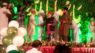 Arrivel Of Mufakkir e Islam In Mefil e Milad Saww at Mian Mir Pind Lahore