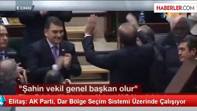 Elitaş: AK Parti, Dar Bölge Seçim Sistemi Üzerinde Çalışıyor