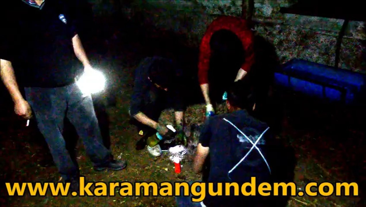 Karaman'da çöplükte meydana gelen metan gazı patlamasında çoban ve birçok koyun zarar gördü