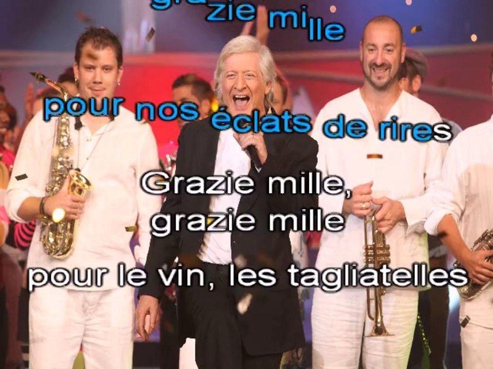 PATRICK SEBASTIEN - GRAZIE MILLE