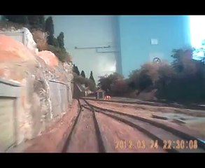 "EN CABINE" Le tour du Grand Réseau HO de CORAIL76 le 20 04 14  Moyens vidéos: A.Desvarieux