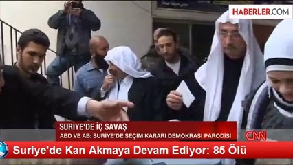 Suriye'de Kan Akmaya Devam Ediyor: 85 Ölü