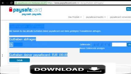 [ April 2014] Paysafecard Code Generator 2014 Working 100% [NO SURVEY][DIRECT LINK]...