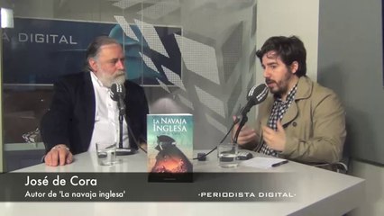 José de Cora, autor de 'La navaja inglesa'. 21-4-2014