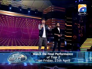 Pakistan Idol 2013-14 - Episode 40 - 06 Top 3 Elimination Gala Round (Moments Of The Day)