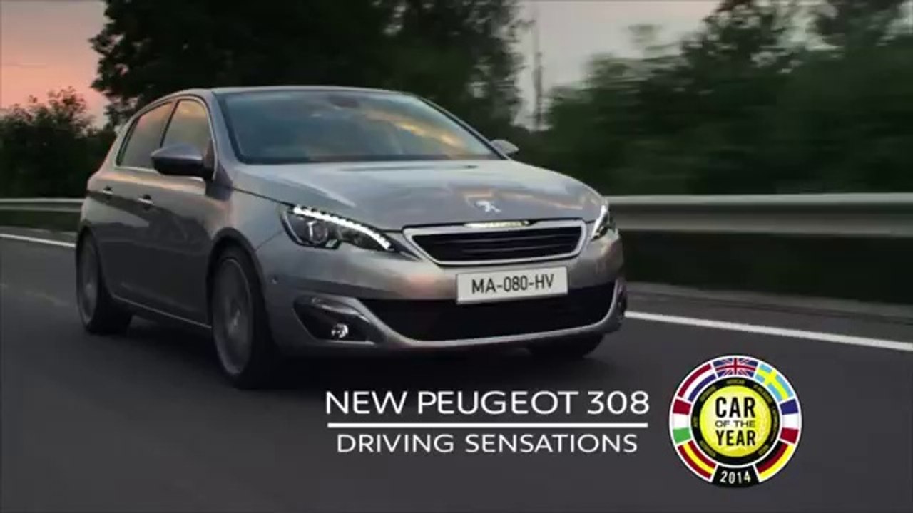New Peugeot 308 | Driving Sensations | Car of the Year 2014