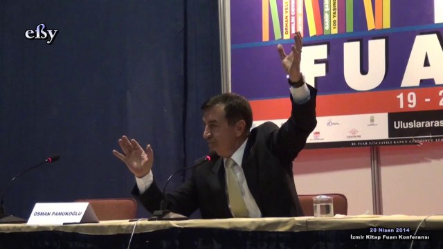 19. İzmir Kitap Fuarı Osman Pamukoğlu Liderlik konferansı