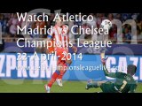 Champions League Atletico Madrid vs Chelsea