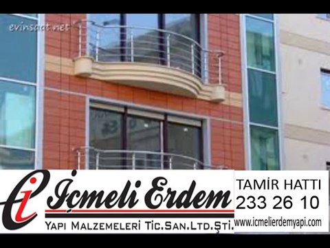 MERDİVEN VE BALKON KORKULUK SİSTEMLERİ