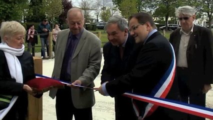 Inauguration d'un paddock à Maubeuge