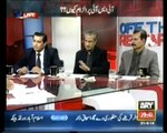 Why DG ISPR is giving statements, where is Ministry of Defence, is Minister of Defence is only for PML-N or Minister of Defence is for Arm Forces of Pakistan, Arshad Sharif comments in program OF THE RECORD.