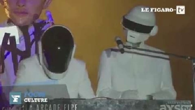 Le groupe Arcade Fire se moque des Daft Punk à Coachella