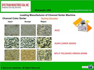 Channel Color Sorter Manufacturers