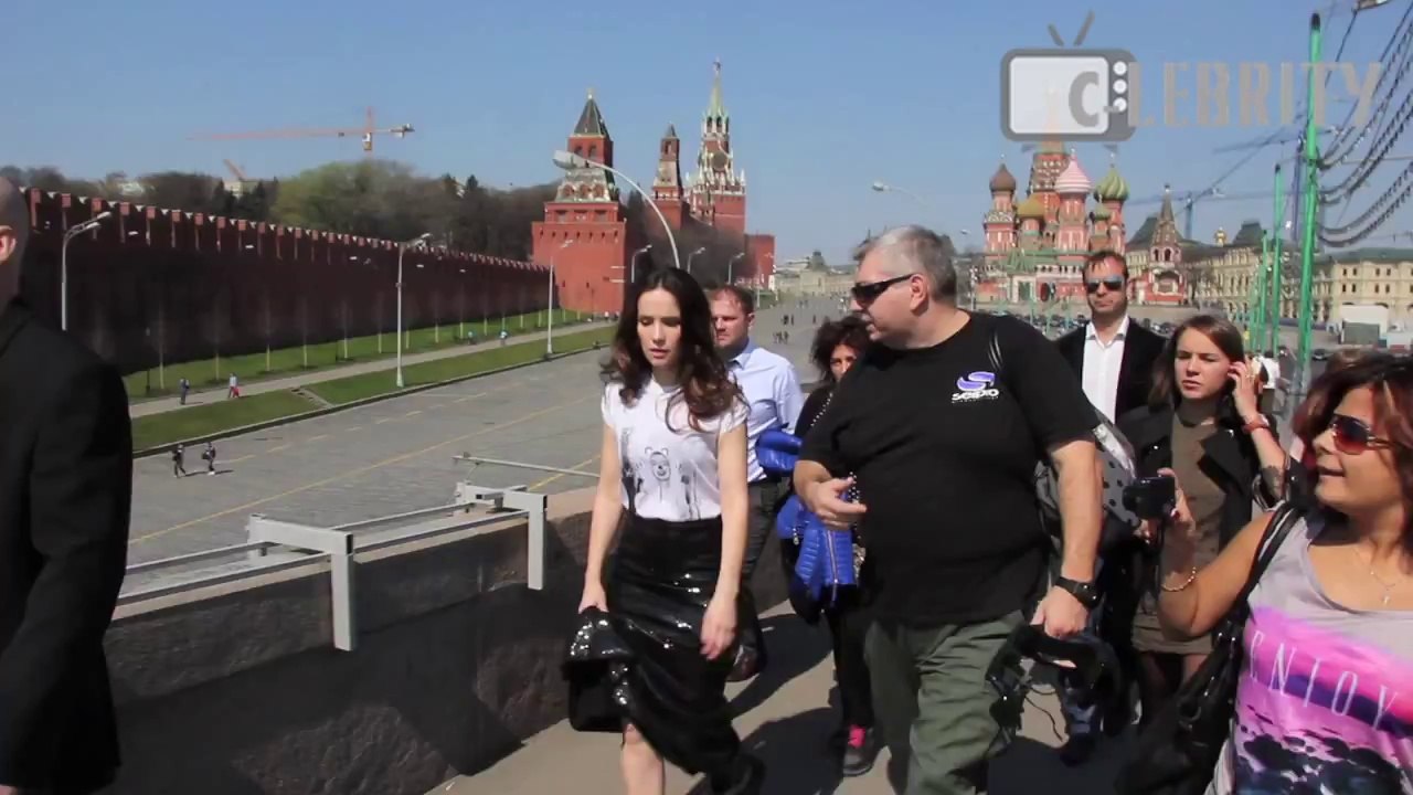 Фотосессия Наталии Орейро на Красной площади