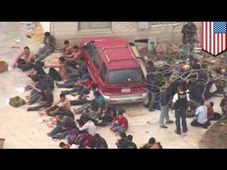 Texas human smuggling: more than 100 illegal immigrants found in stash house
