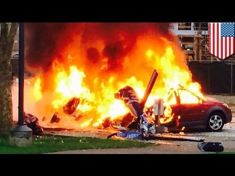 Helicopter crash kills two near Seattle Space Needle