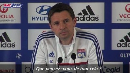 Football / Rémi Garde s'excuse auprès de Thiago Motta - 22/04