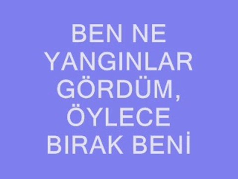 Amatör Sesler - Ben Ne Yangınlar Gördüm