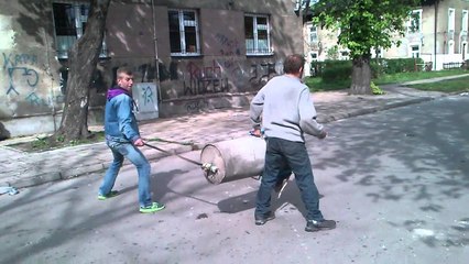 Explosion de poubelle