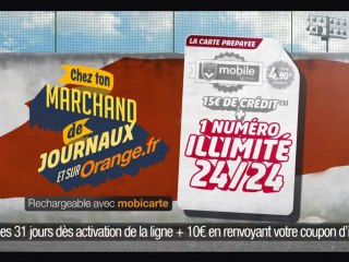 Pub Girondins mobile avec Orange version 2014