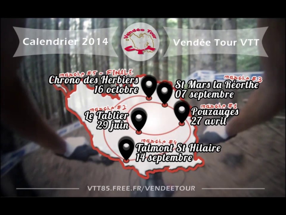 TEASER Vendée Tour VTT 2014