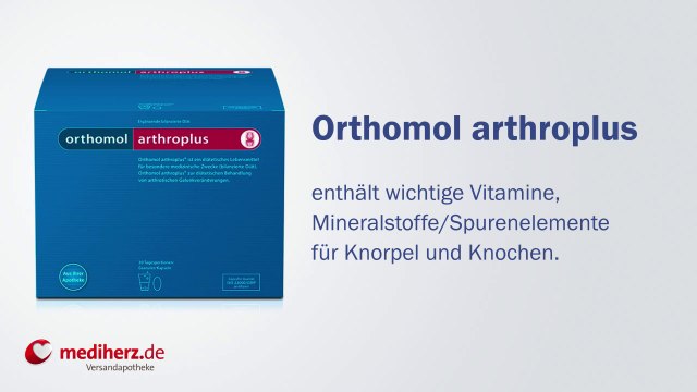Bewegung aktiv erleben - Orthomol arthroplus